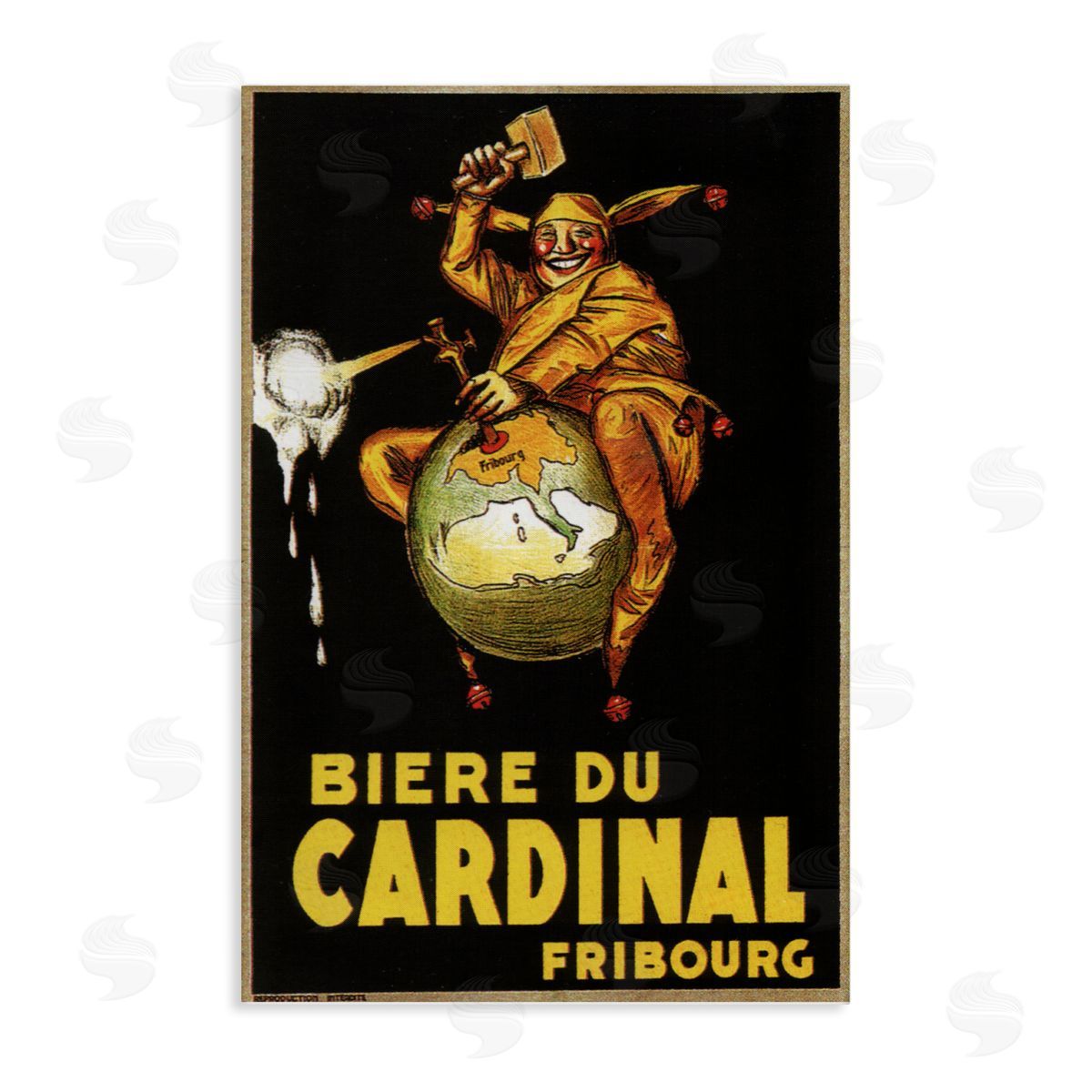 Marcus Jules | Antique Cardinal Beer Poster
