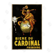 Marcus Jules | Antique Cardinal Beer Poster