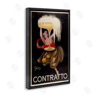 Marcus Jules | Antique Woman & Champagne Poster