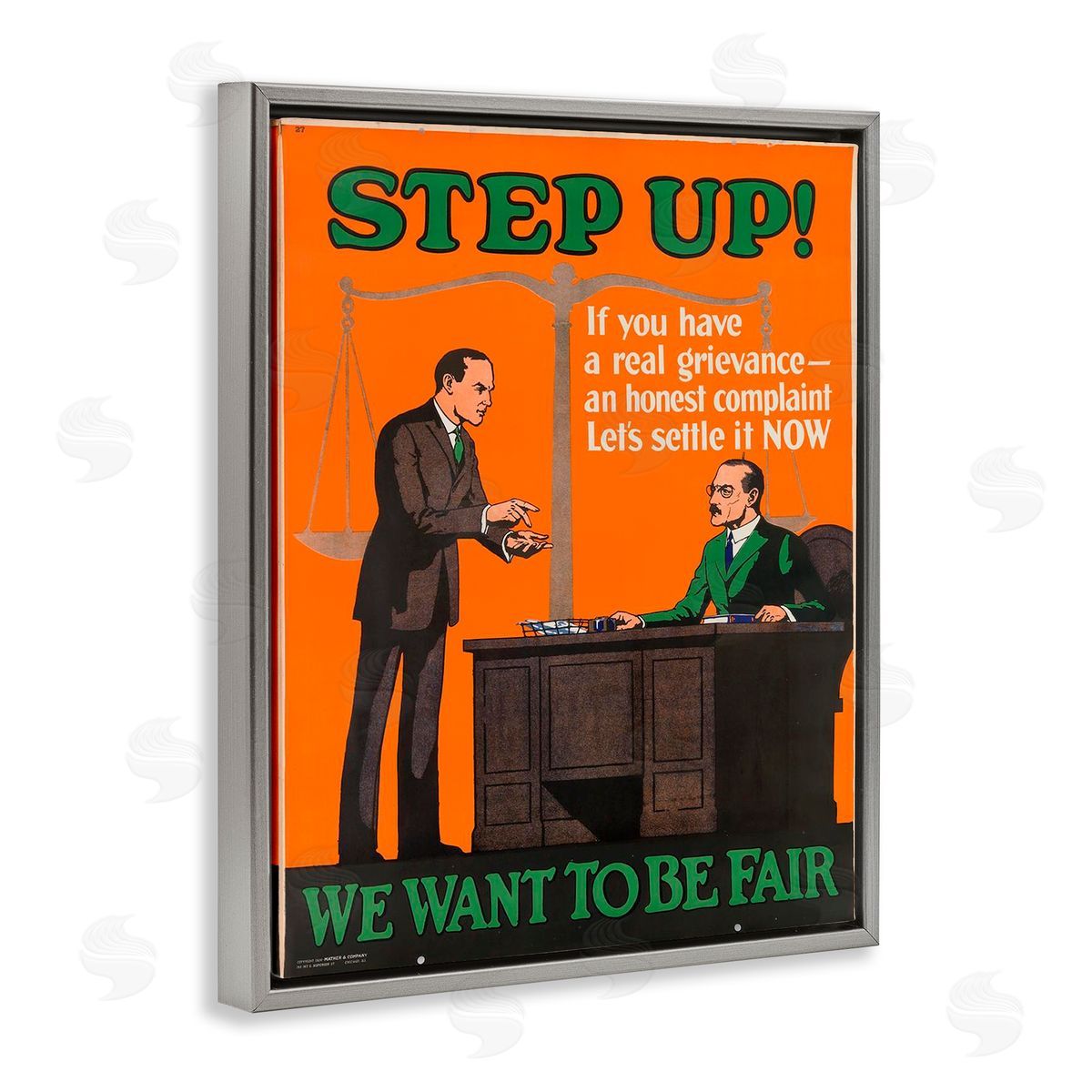 Marcus Jules | Antique Lawyer Poster