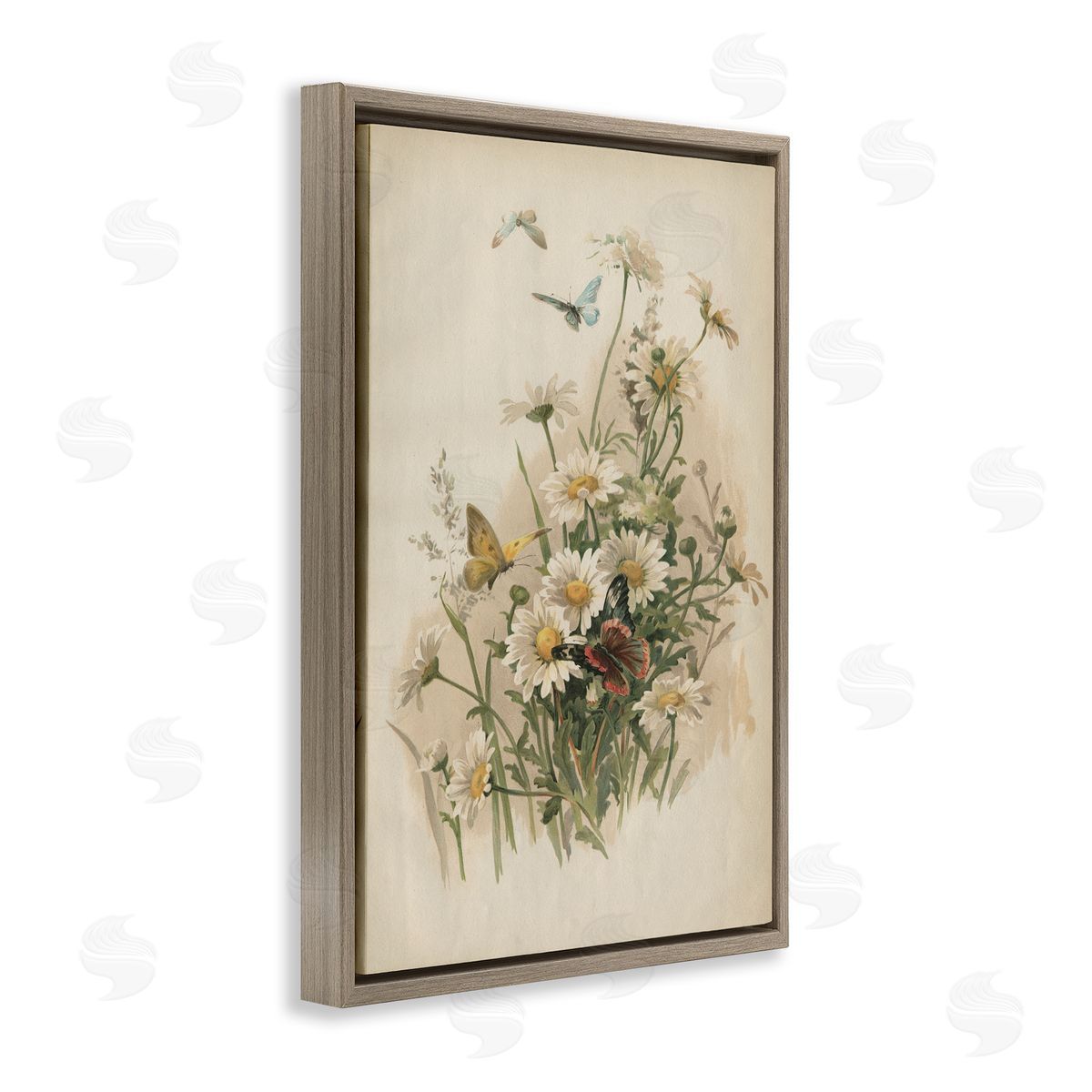 PIDDIX | Vintage Daisies & Butterflies