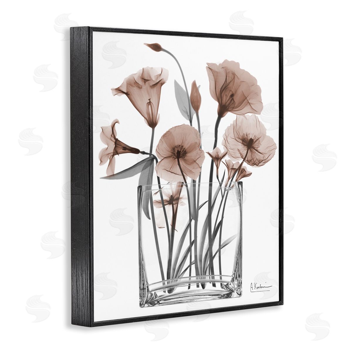 Albert Koetsier | Opaque Mocha Flowers