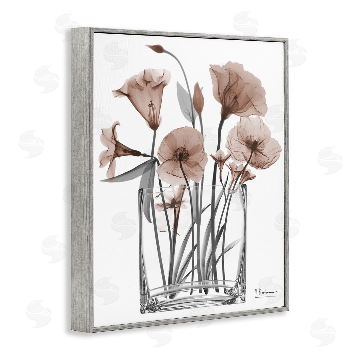 Albert Koetsier | Opaque Mocha Flowers