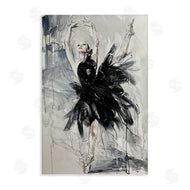 Lucille Lee | Graceful Dancer Abstract