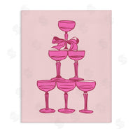 House of Lulu | Stacked Champagne Tower