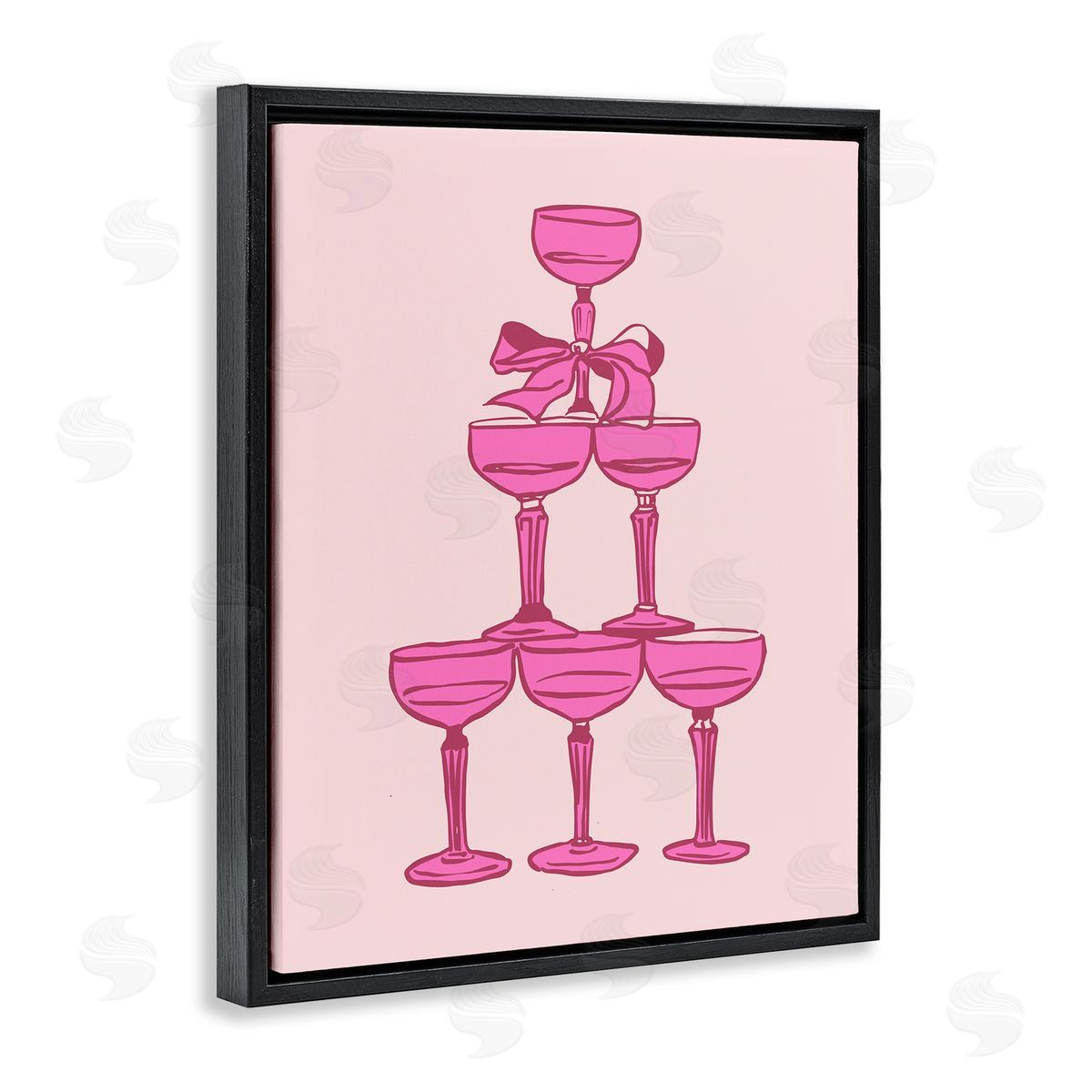 House of Lulu | Stacked Champagne Tower