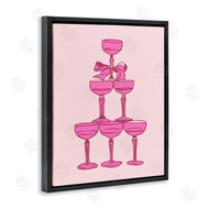 House of Lulu | Stacked Champagne Tower
