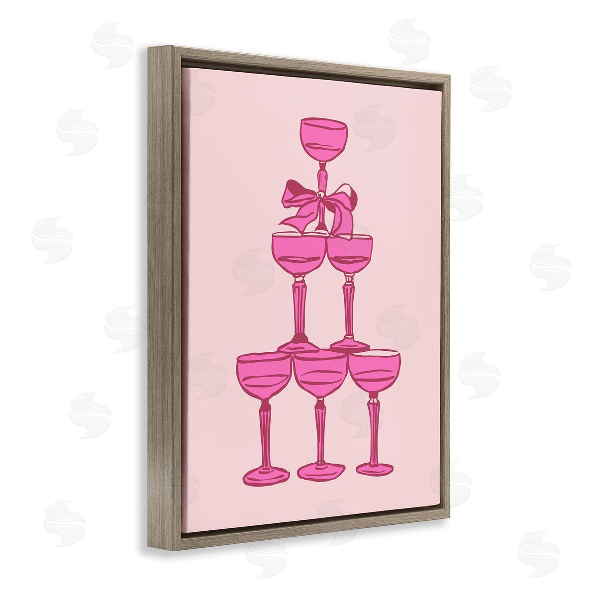 House of Lulu | Stacked Champagne Tower
