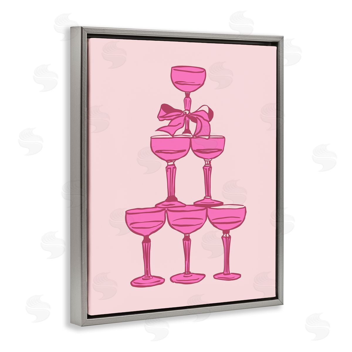 House of Lulu | Stacked Champagne Tower
