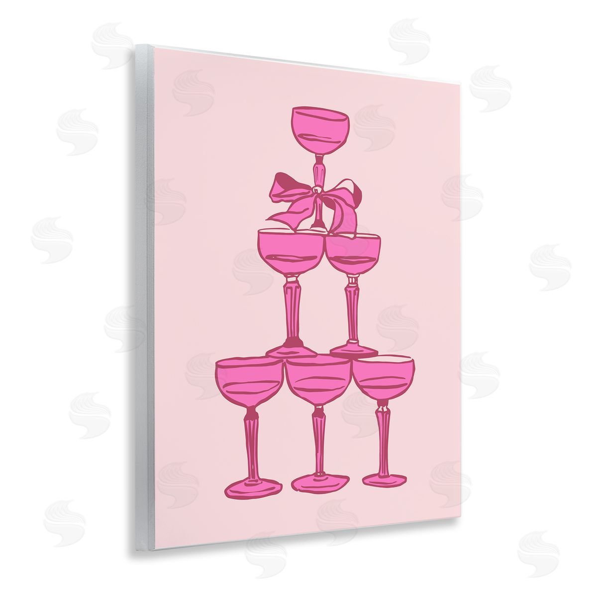House of Lulu | Stacked Champagne Tower