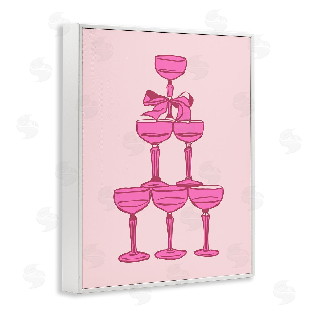 House of Lulu | Stacked Champagne Tower