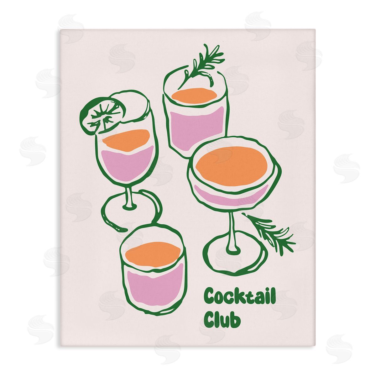House of Lulu | Cocktail Club Glasses