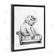 Rachel Nieman | Happy Elephant on Chaise