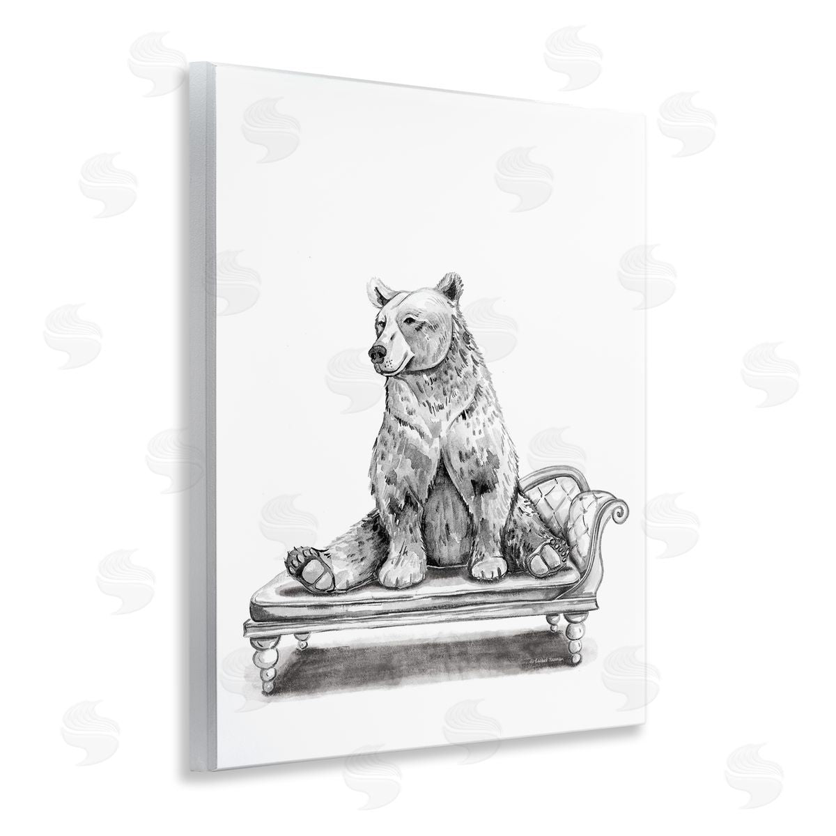 Rachel Nieman | Bear Lounging on Chaise