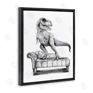 Rachel Nieman | T-Rex Lounging on Couch