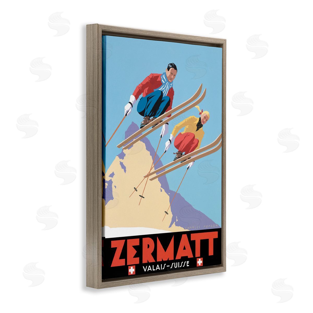 Vintage Lavoie | Vintage Zermatt Skiing
