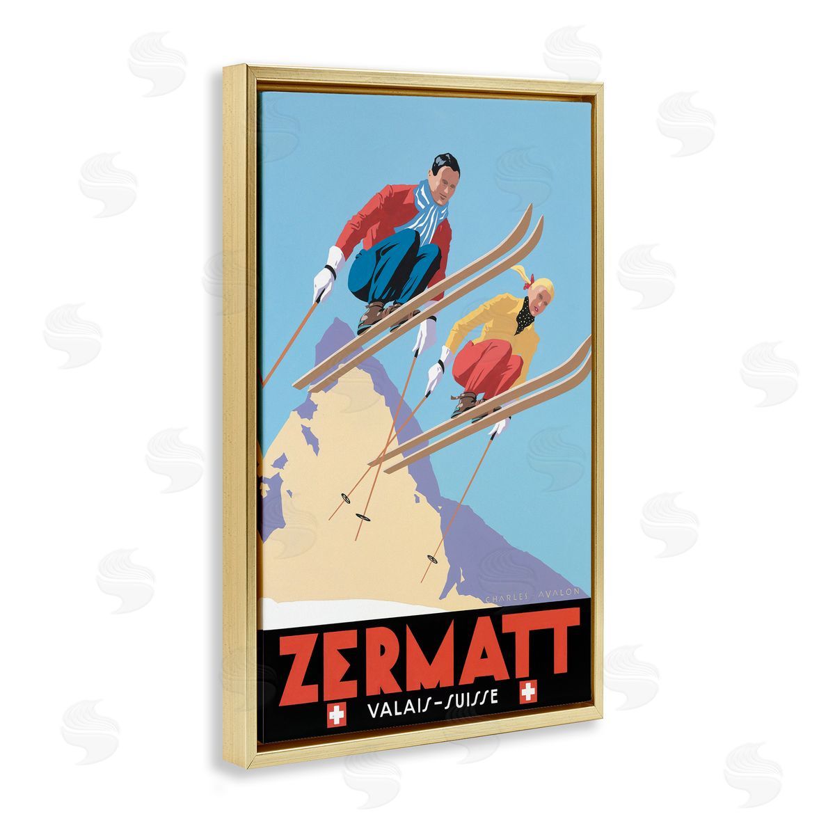 Vintage Lavoie | Vintage Zermatt Skiing