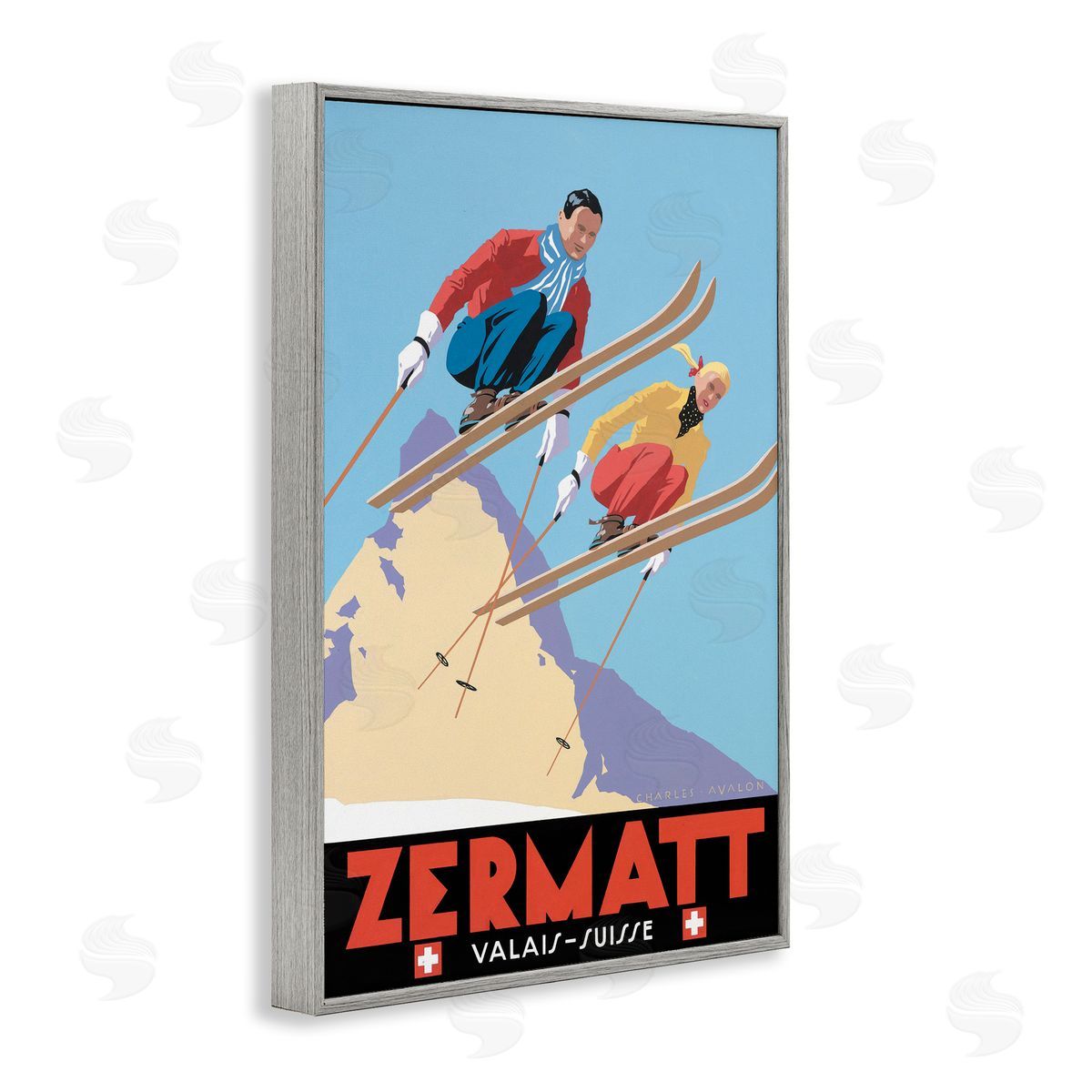 Vintage Lavoie | Vintage Zermatt Skiing