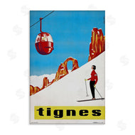Vintage Lavoie | Vintage Tignes Skiing