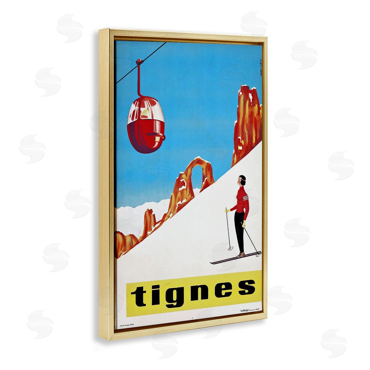 Vintage Lavoie | Vintage Tignes Skiing
