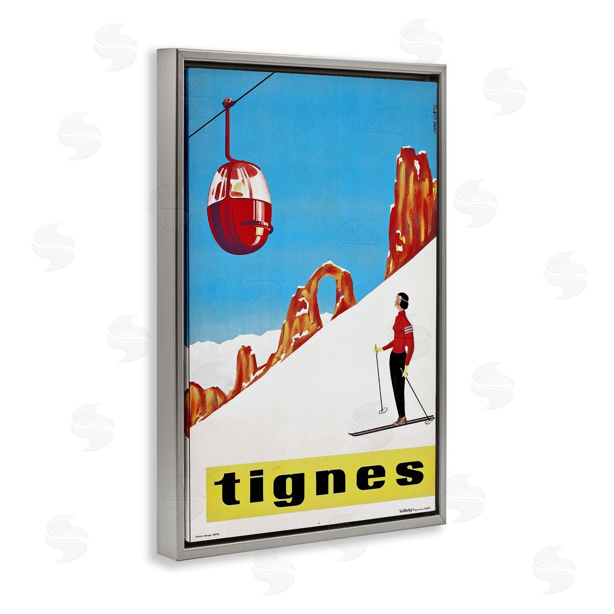 Vintage Lavoie | Vintage Tignes Skiing