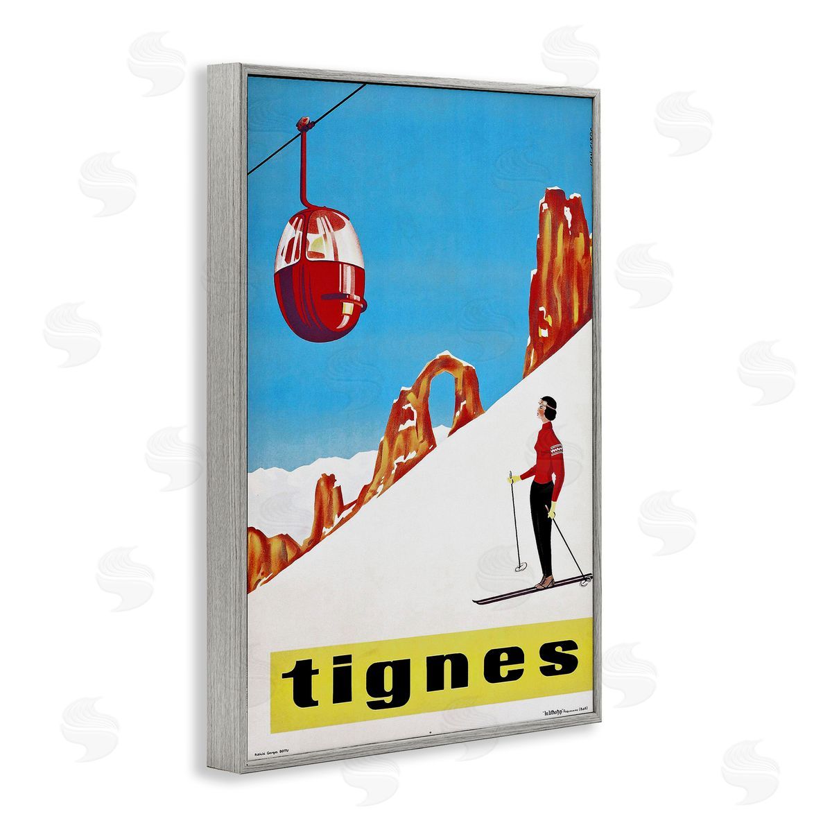 Vintage Lavoie | Vintage Tignes Skiing