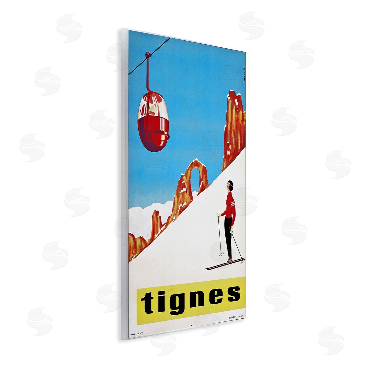 Vintage Lavoie | Vintage Tignes Skiing