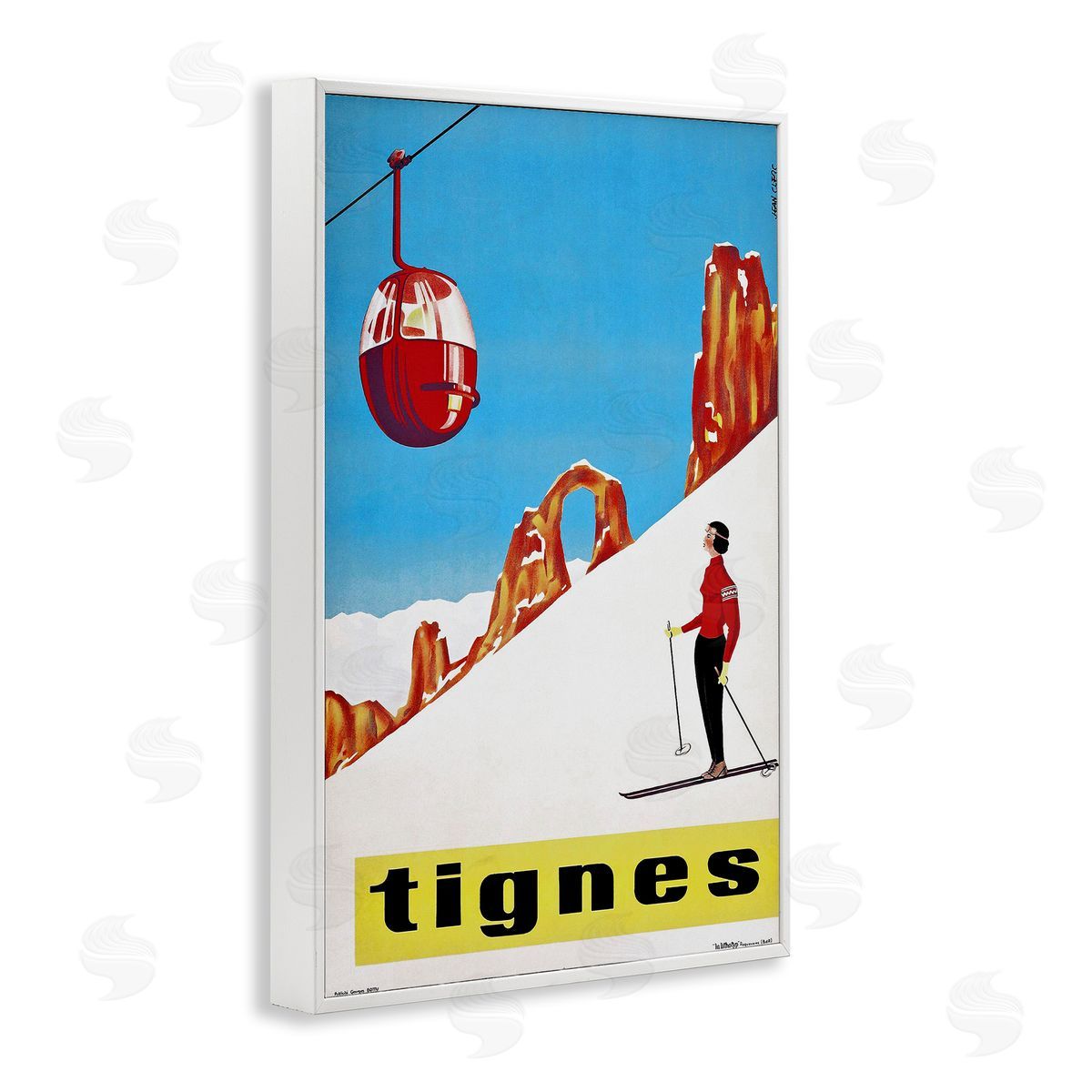 Vintage Lavoie | Vintage Tignes Skiing