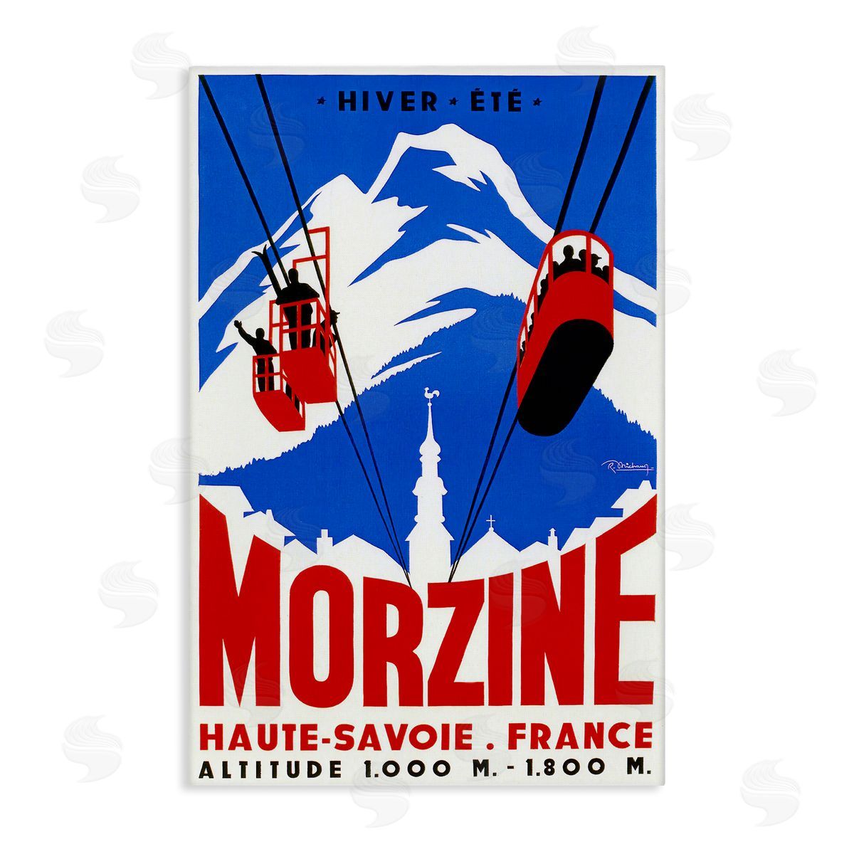 Vintage Lavoie | Vintage Morzine Skiing