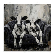 LSR Creative Studio | Lounging Cows on Couch