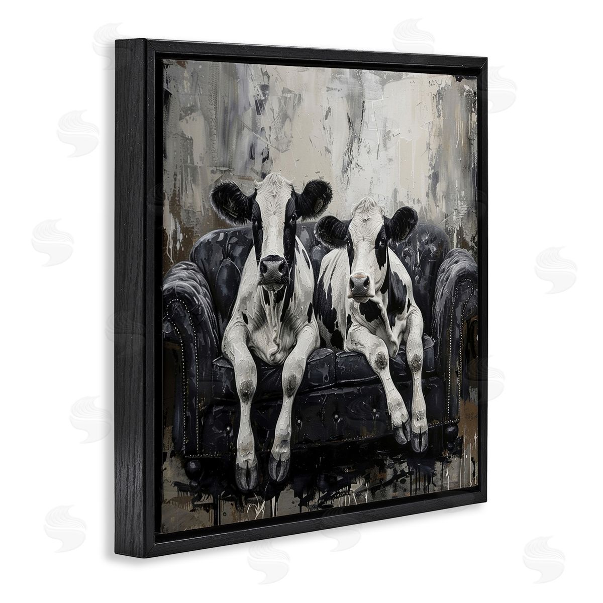 LSR Creative Studio | Lounging Cows on Couch
