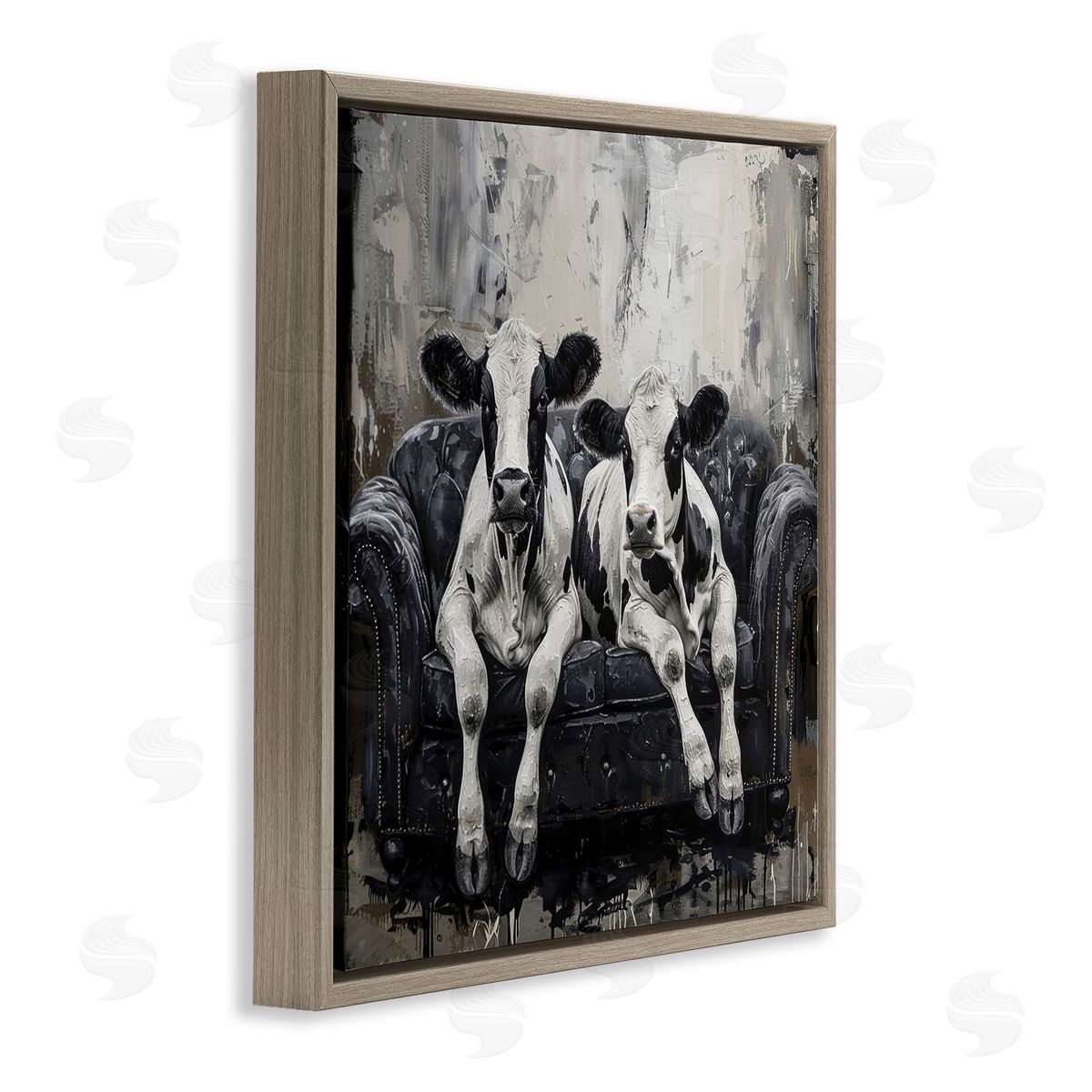 LSR Creative Studio | Lounging Cows on Couch