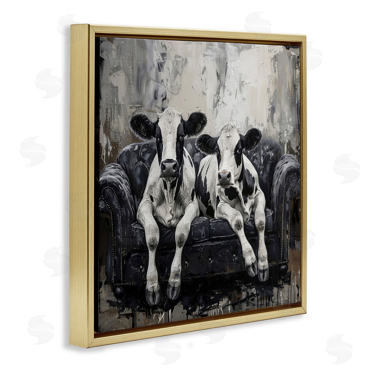 LSR Creative Studio | Lounging Cows on Couch