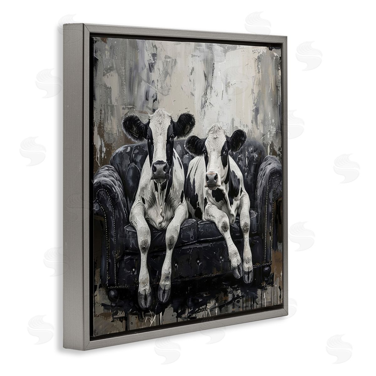 LSR Creative Studio | Lounging Cows on Couch