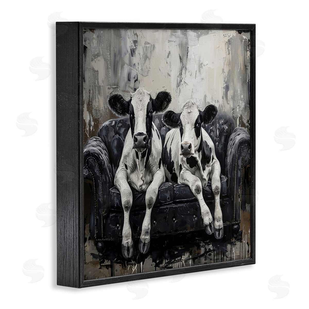 LSR Creative Studio | Lounging Cows on Couch