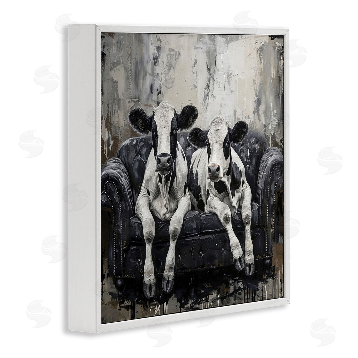 LSR Creative Studio | Lounging Cows on Couch