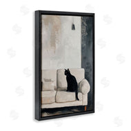 LSR Creative Studio | Black Cat on Sofa