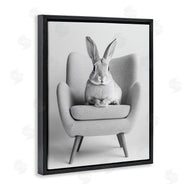 Petal Prints Design | Modern Bunny in Chair
