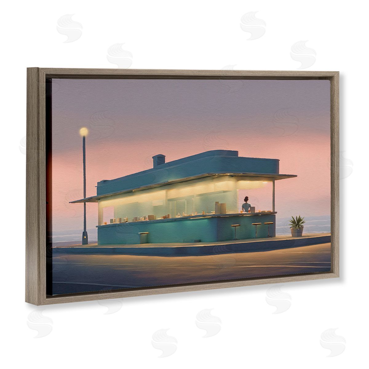 Noah Bay | Lone Beach Diner at Sunset