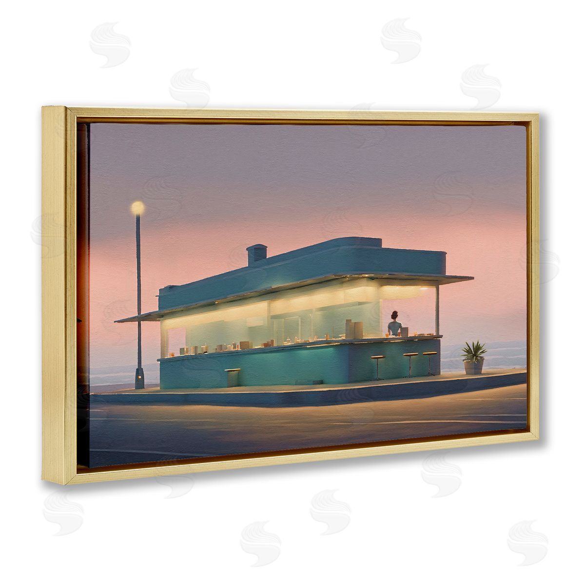 Noah Bay | Lone Beach Diner at Sunset