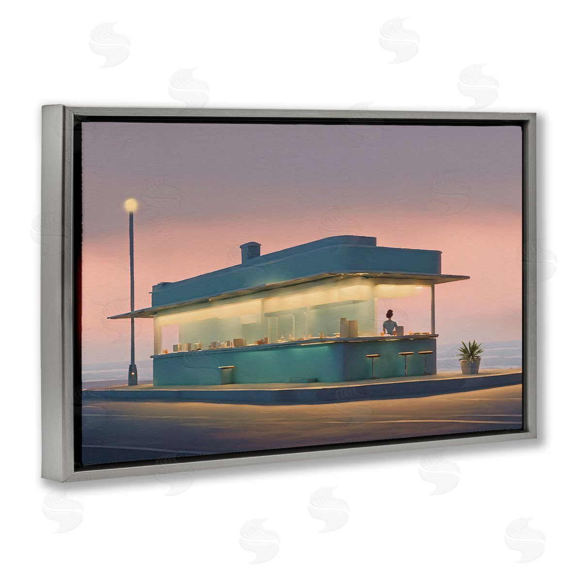 Noah Bay | Lone Beach Diner at Sunset