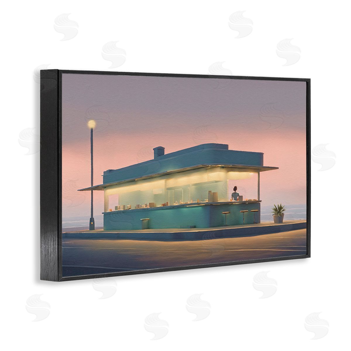 Noah Bay | Lone Beach Diner at Sunset