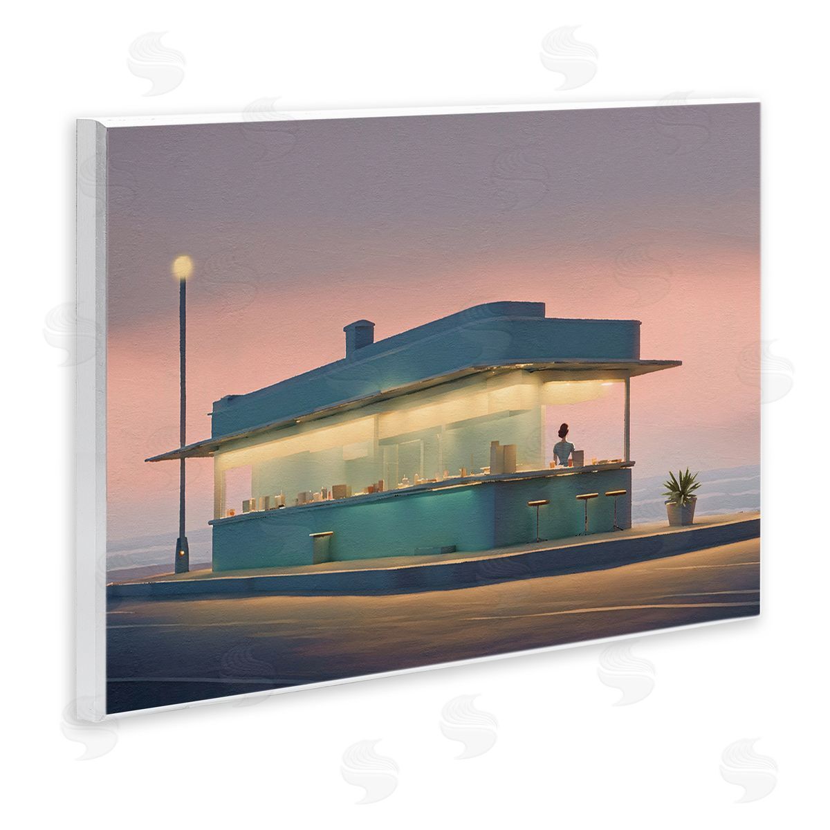 Noah Bay | Lone Beach Diner at Sunset