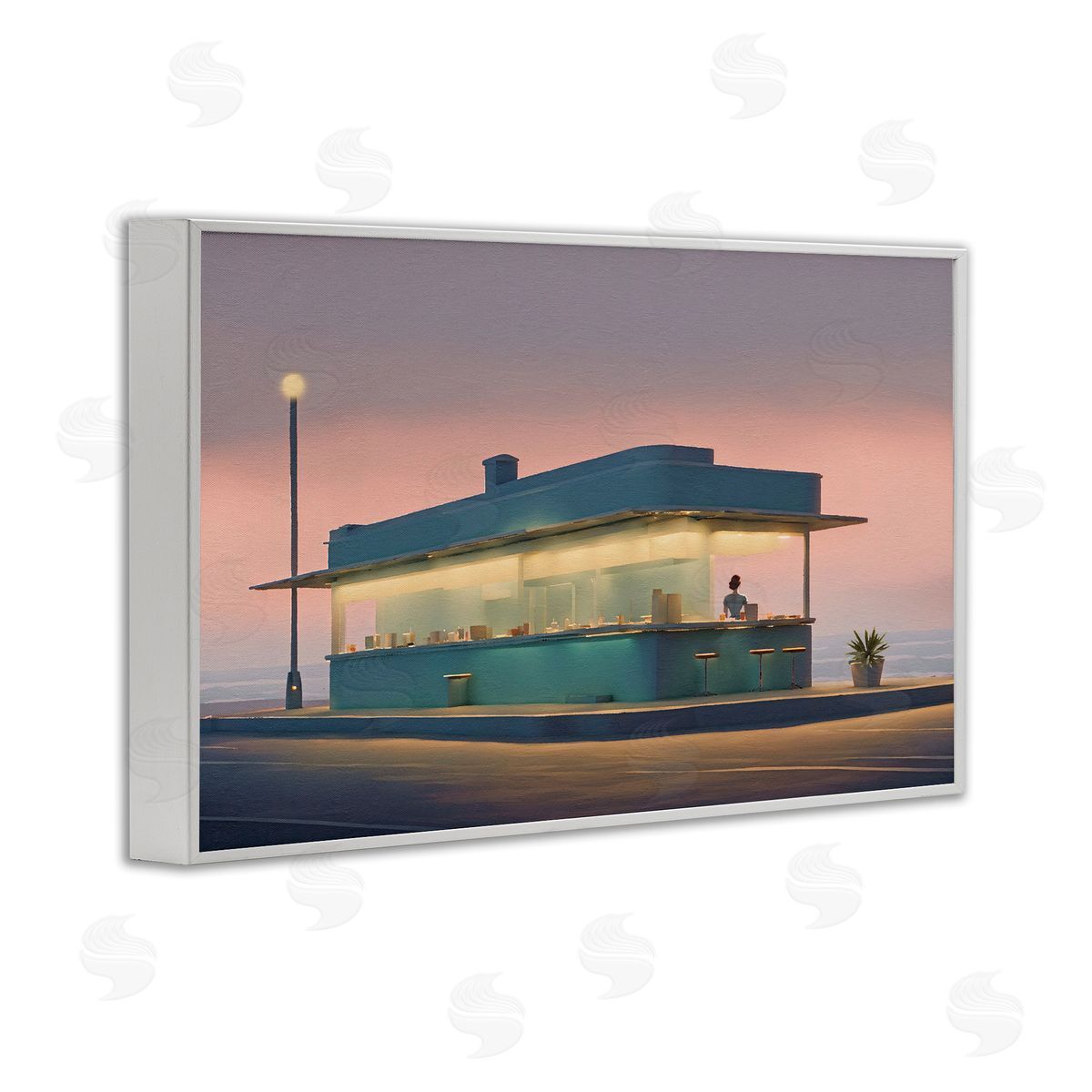 Noah Bay | Lone Beach Diner at Sunset