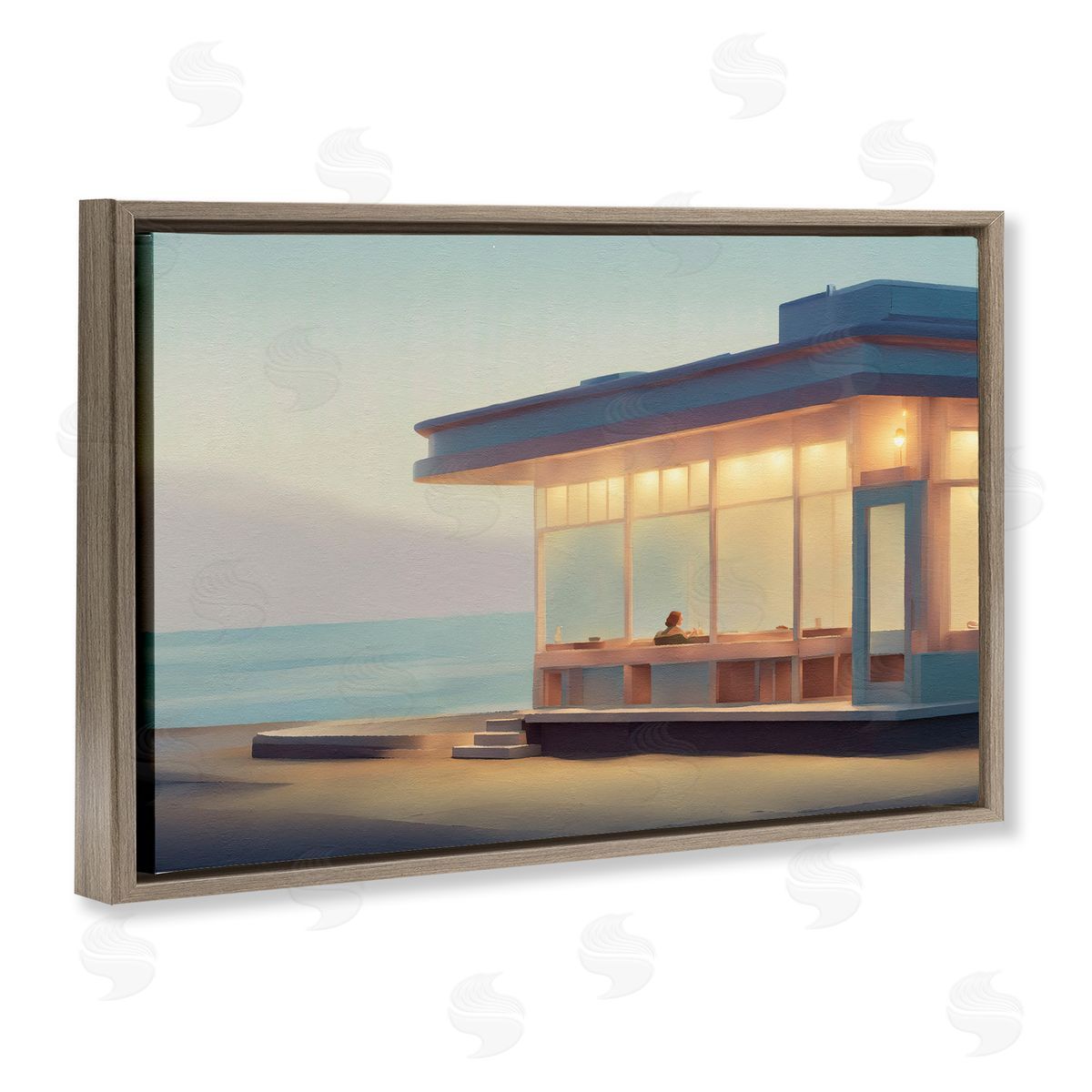 Noah Bay | Beach Diner at Dusk