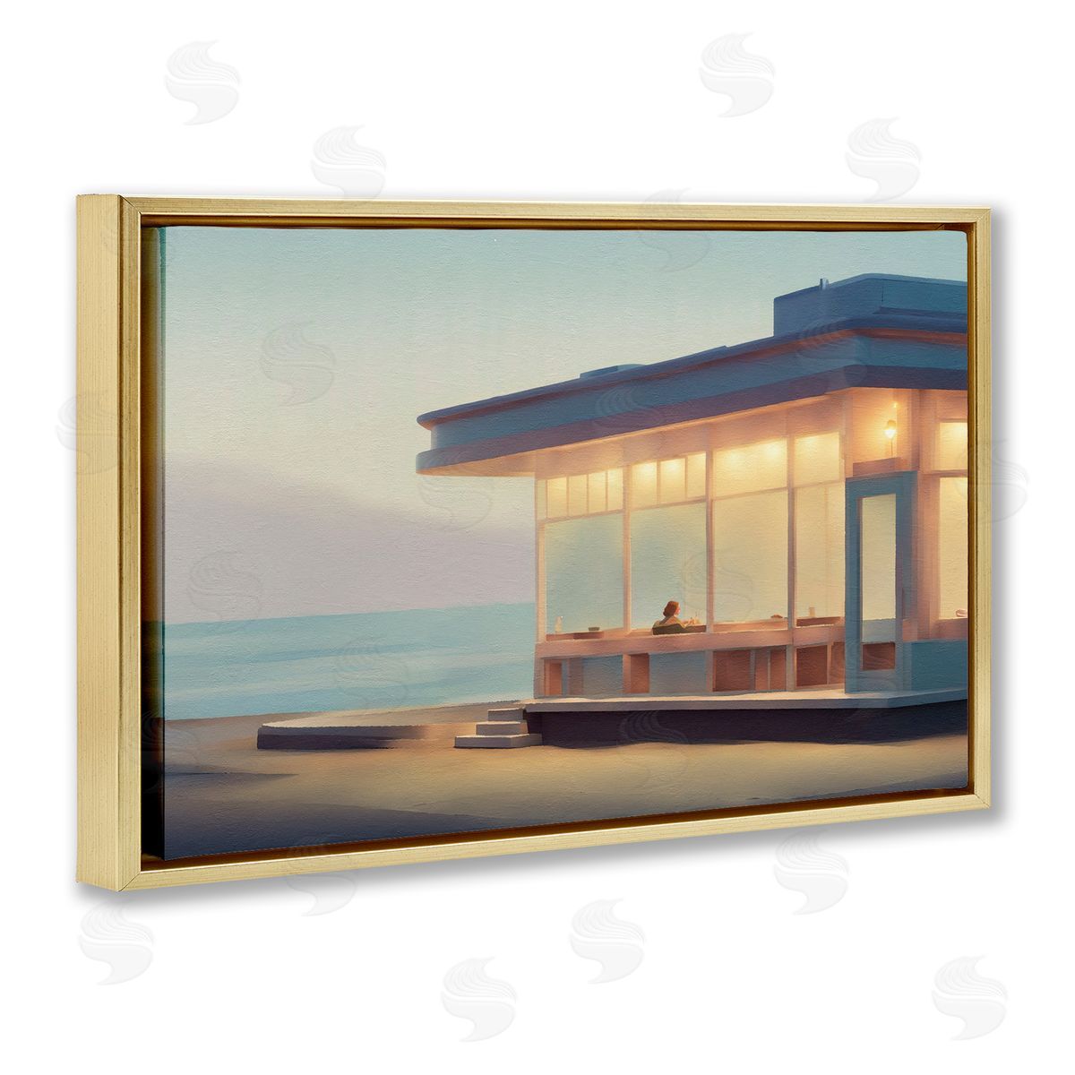 Noah Bay | Beach Diner at Dusk