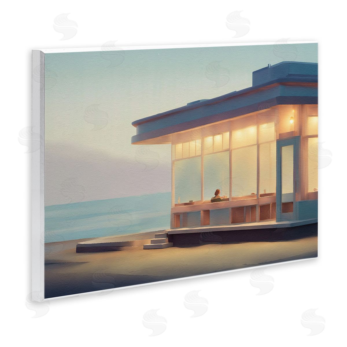 Noah Bay | Beach Diner at Dusk