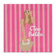 Chen Alyesh | Pink Striped Glam Girl