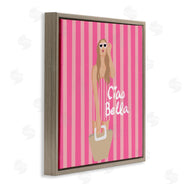Chen Alyesh | Pink Striped Glam Girl