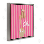 Chen Alyesh | Pink Striped Glam Girl